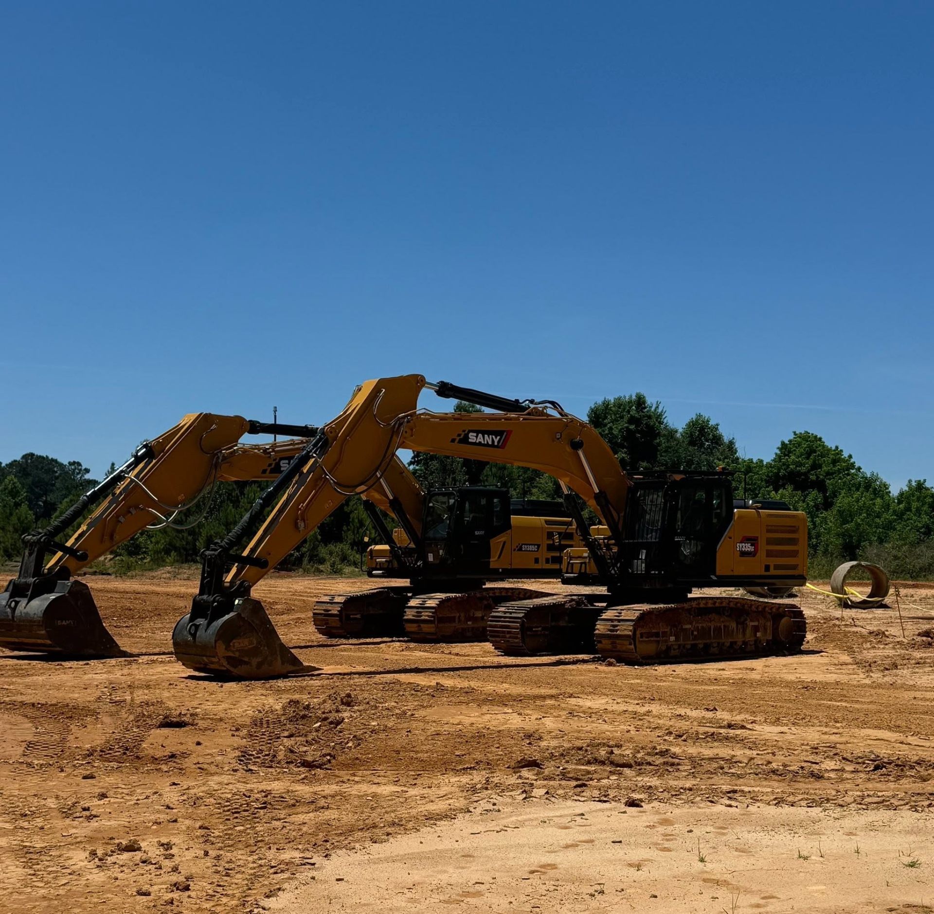 SANY Excavator Fleet