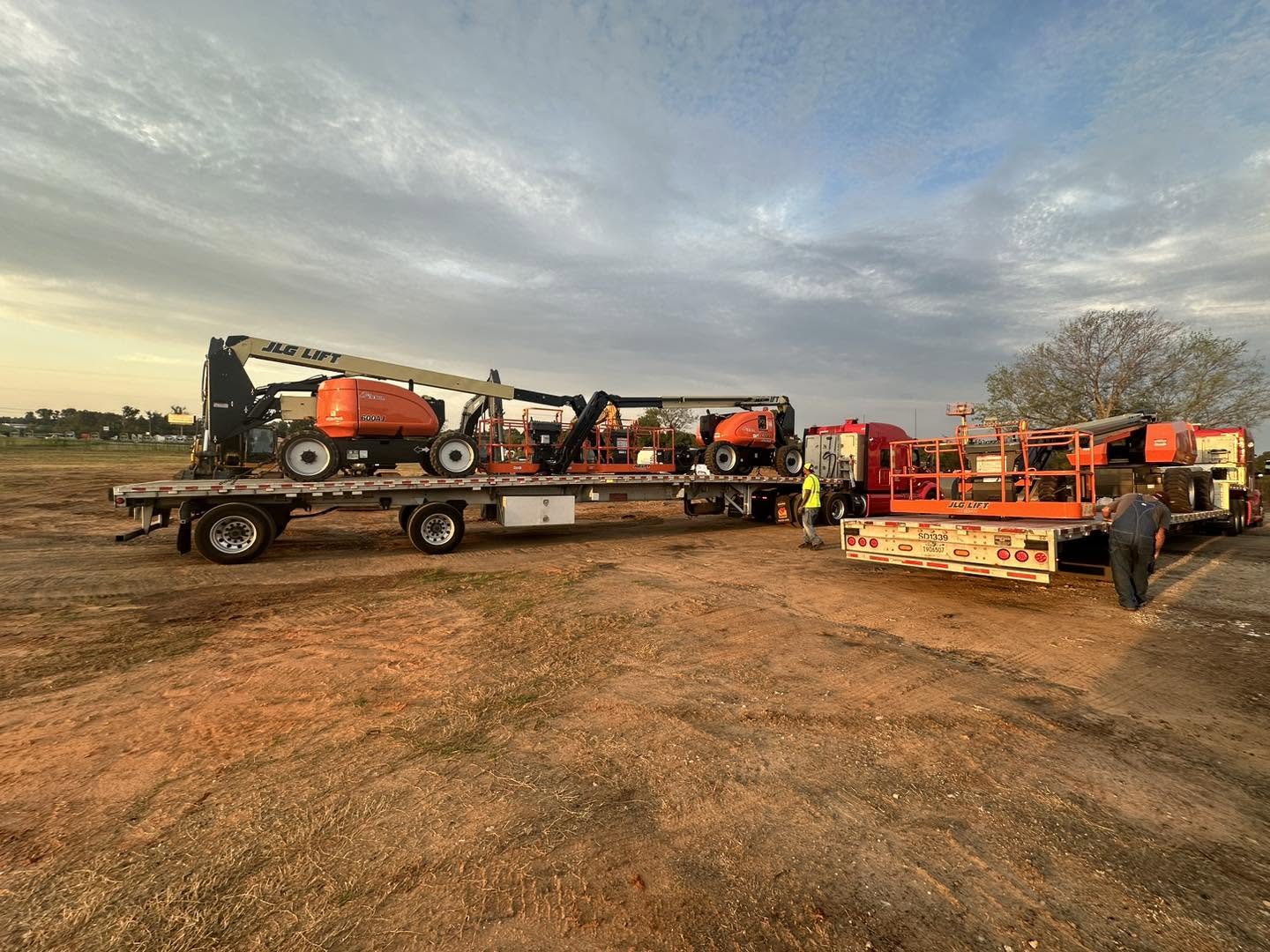 Boom Lifts Rolling Out